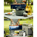 7pcs/set Portable Spice Cruets Seasoning Jar Pouch Camping BBQ Organizer