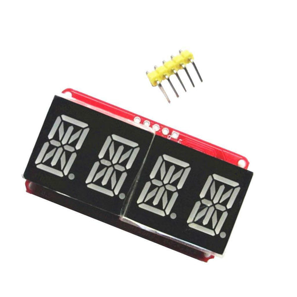 5 Pcs 0.54inch 4 Digit Segment Red Tube LED Display Module for Arduino I2C