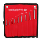 14pcs Durable Pin Punch Tool Set Roll Pin Punch + Hollow End Starter Punch