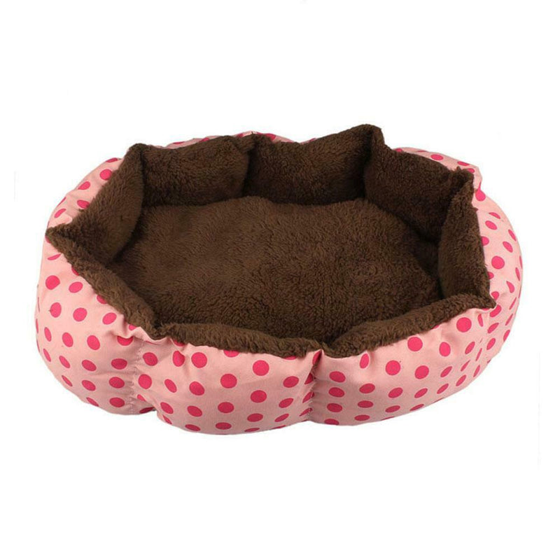 Soft Flannel Pet Dog Puppy Cat Warm Bed House Plush Cozy Nest Mat Pad