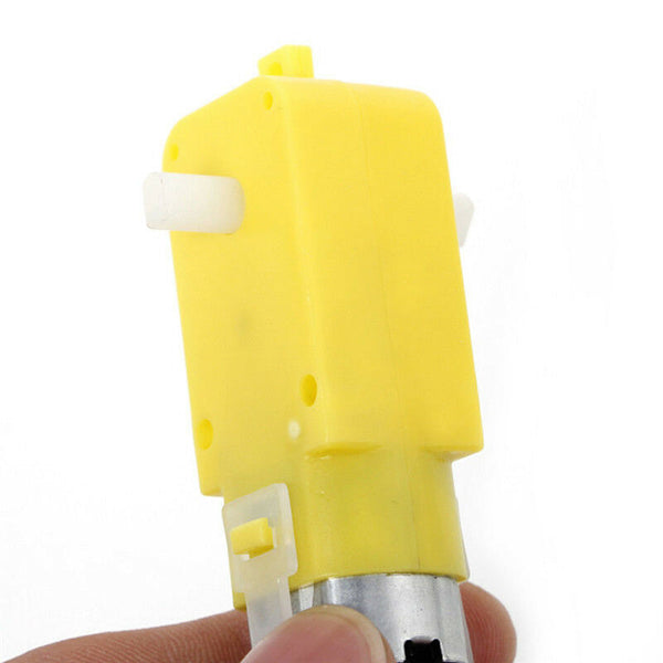3V-6V DC Motor Geared TT Smart Car Chassis Four-wheel Drive Anti-Interference JR
