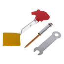 Stainless Steel Shooting Target Spinner Target Plinking Target with 2 Plates