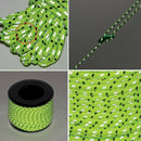 4mm 50m/16.4ft Glow in the Dark Luminous Reflective Tent Rope Guy Line Camp A7W9
