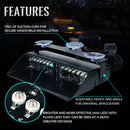 Blue White 16 LED Car Truck Dash Flash Emergency Warning Strobe Light IHSATB Gw