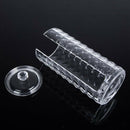 Cosmetic Makeup Pads Storage Holder Cotton Pads Dispenser Table Organizer