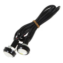 2x White DC12V 9W Eagle Eye LED Daytime Running DRL Backup Light Car Lamp A
