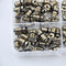 110 Piece High Pressure A/C Valve Core Schrader Valves Air Conditioning Tool