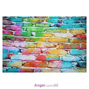 Backdrop Graffiti Brick Wall Art Fabric Backdrop Photography Background