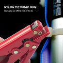 Width 2.4-9.0mm Clamping Cable Tie Gun Clamp Pliers Fastening Cutting Tool
