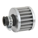 12mm Air Filter Motor Car Turbo Ventilation breather Carter Gray W4U2