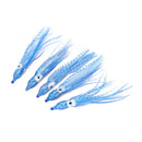 50pcs Random Mixed Color 3.5 "Octopus Bait 10 Colors Fishing Lure