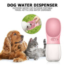 Feeding Water Dispenser Dog Feeder Portable Pet Dog Water Bottle Drinking Bowls