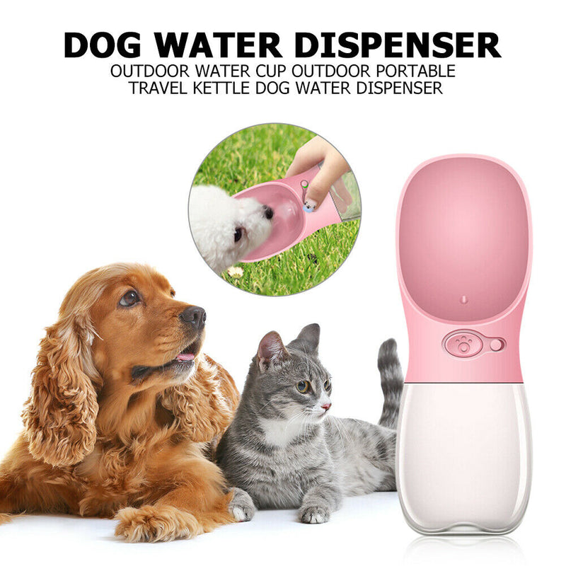 Feeding Water Dispenser Dog Feeder Portable Pet Dog Water Bottle Drinking Bowls