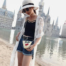 Mini Wrap Bag Women Summer Straw Rattan Woven Bag Crossbody Woven Beach Han I1F2