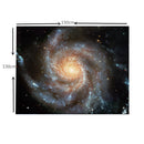 Outer Space Wall Tapestry Wall Hanging Bed Cover Throw Blanket 59x51 Inch