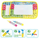 Drawing toys water drawing russian language mat with magic pen for kids ME