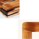 Foldable Recipe Book Stand,Wooden Frame Reading Bookshelf,Tablet Pc Support