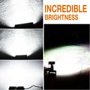 7 Inch 120W Combo Led Light Bars Spot Flood Beam for Work Driving Offroad B