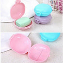 Box Soap Holder, Soap Case for Home Outdoor Hiking Camping Gym--green