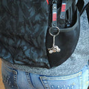 Fashion Men Cool Motorcycle Pendant Alloy Keychain Car Key Ring Key Chain Delu
