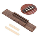 Rosewood Ukulele Bridge Set Bone And Nut Saddle Point For Ukulele Accessory