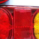 New 12V Car Truck Trailer Boat LED Tail Lights Stop Indicator Lamps Waterproof