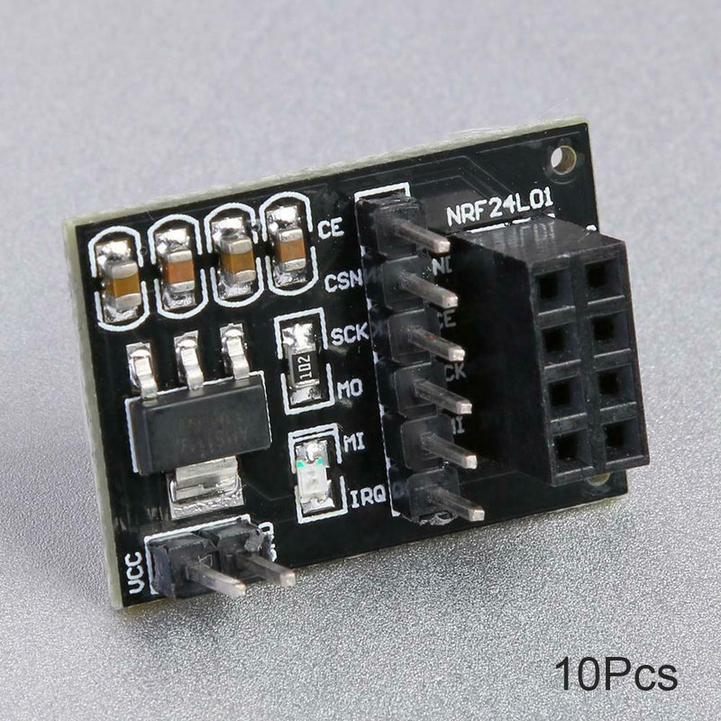 10pcs 3.3V Wireless Adapter Module Socket Adapter Board for 8Pin NRF24L01 A