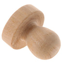Handmade Polish Rubber-stamp Handle Wood Craft DIY Stamp Accessories 3.8CM