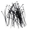 Cable ties INDUSTRIAL QUALITY Cable ties: 100x2.5mm Color: black Quantity: