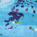 DIY Green Bird 5D Diamond Painting Kit Cross Stitch Home Decor Craft Gifts