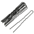 60 Pcs Metal Hair Barrette U Shape Clip Single Prong Bobby Pin Hairpin