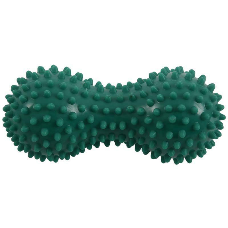 Peanut Shape Spiky Massage Ball PVC Foot Trigger Point Stress Relief Massag C5S3