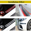 3CM*1M Car Carbon Fiber Edge Guard Strip Door Sill Protector&Accessories U0N3