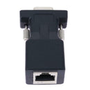 VGA Extender Female to LAN CAT5 CAT5E RJ45 Ethernet Female Adapter