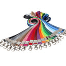 5Pcs Neck Strap Lanyards With Lobster Clasp Quick Release For ID Badge Holder