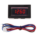 Car Motorcycle Digital Tachometer Tacho Gauge with Battery Overvoltage Alarm New