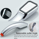 300 Holes High Pressure Handheld Shower Head Boosting Spray Bath Water Saving