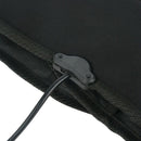 12V Black Car Heated Rear Seat Cushion Warmer Cover For Car Sets Car Heater