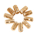 10 Pieces Saxophone Screw for Alto Tenor Soprano Saxophone Spare Parts