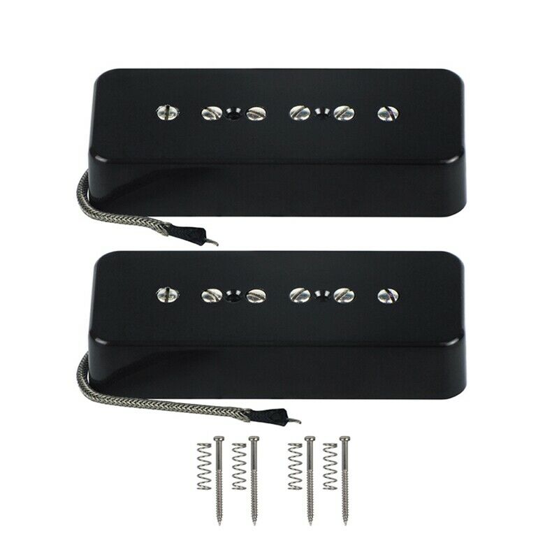 Set of Neck Bridge Soap Bar P90 Pickup Alnico 5 Electric Guitar Pickup Sing