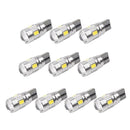 10 Pieces T10 501 194 W5W 5630 LED SMD Car HID Canbus Error Free Wedge Bulb