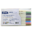 10Pcs/Set Metal Color Mark Pens Markers Highlighter Office School Stationery Kit