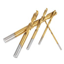 10Pcs Cobalt Left Hand Drill Bit Set +Broken Bolt Damaged Screw Extractor S M9H6