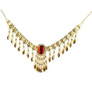 1 x Metal Hair Band Headband Headdress Rubin for Belly Dancing Trend