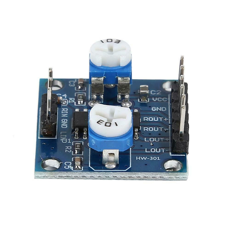 PAM8406 5Wx2 Stereo 2 Way Digital Amplifier Board w/Volume Potentiometer