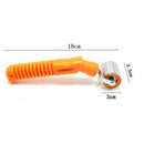 2 Pcs Heavy Duty Stainless Steel Duplex Bearing Hand Wallpaper Seam Roller DIY