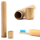 Bamboo Toothpaste Storage Box  Holder Bathroom Accessories Travel Merchandis Hn