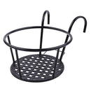 3x Rustic Potted Flower Hangin Basket Succulents Pot Holder Planter Holder