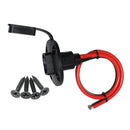 Quick Connect Flush-Mountable 30A 30cm SAE Socket Sidewall Port Cable Connector