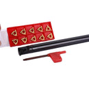 1Pc Snr0016Q16 Threading Lathe Turning Tool Holder With 16Ir Ag60 Smx30 Ins V9U5